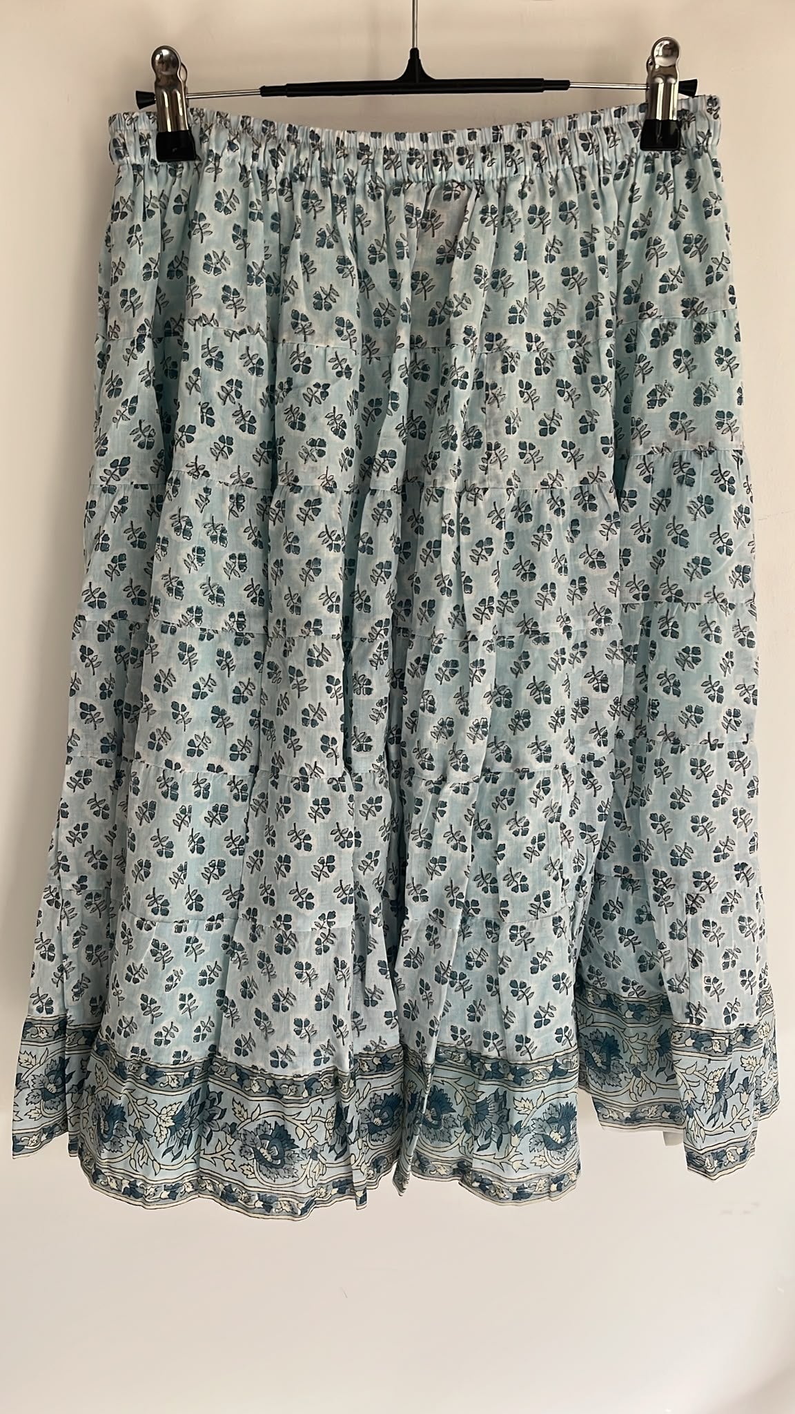 Floral Cotton Print Skirt (L/XL)