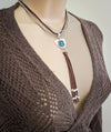 Shield Tassel Layer Necklace - Boho Buffalo Accessories