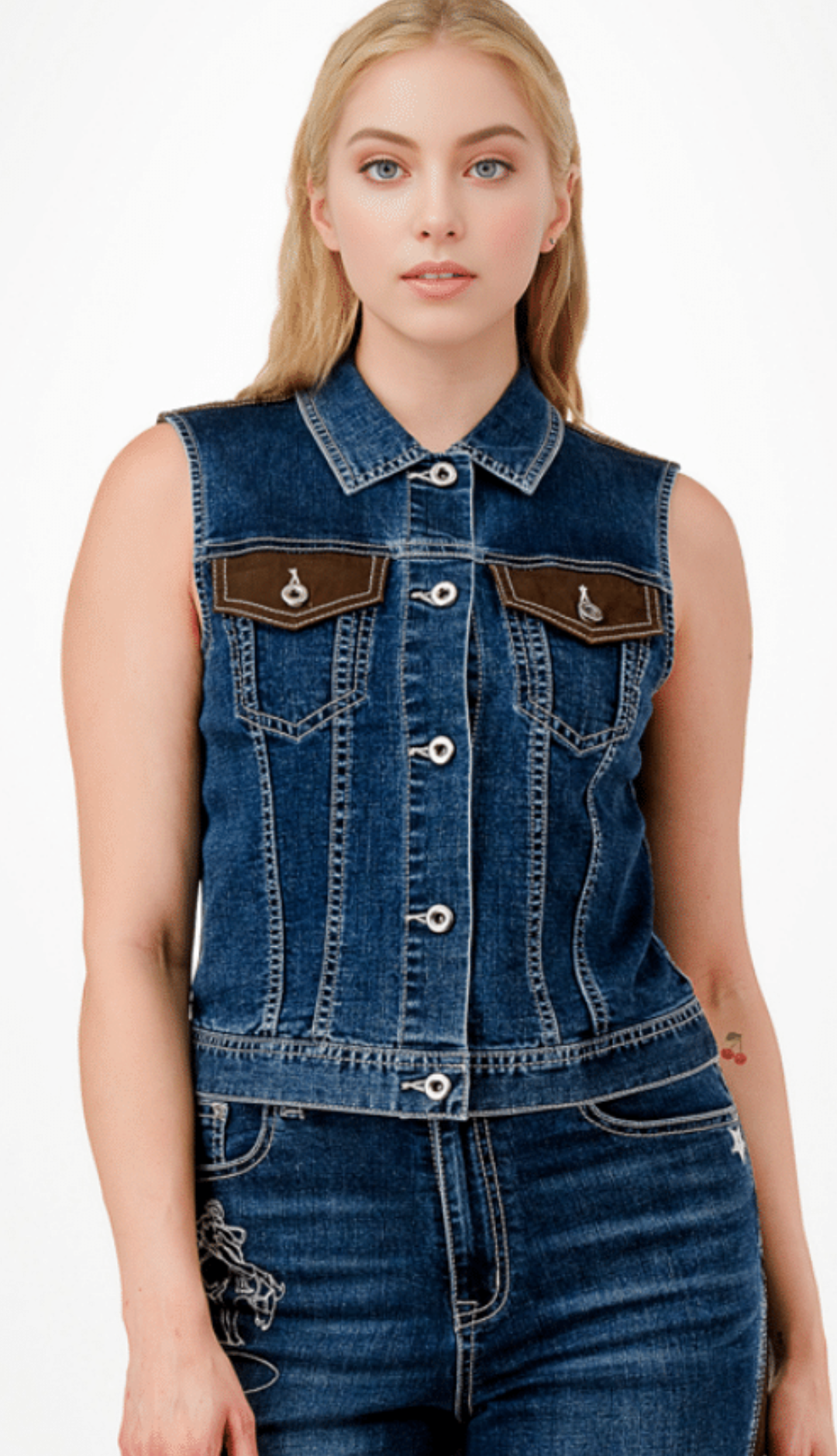 Denim Waistcoat