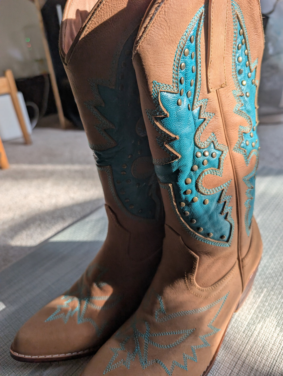 BB Exclusive Cowgirl Boots UK7