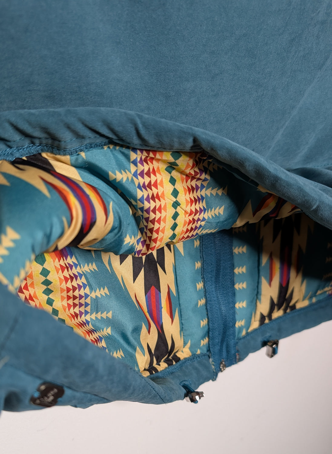 Teal Western Stitch Gilet (S-3XL) - Boho Buffalo Accessories