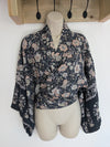Navy Pink Kimono L