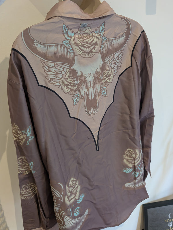 Western Theme Shirt 2XL