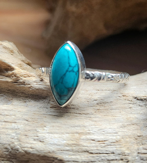 Turquoise Marquise Ring