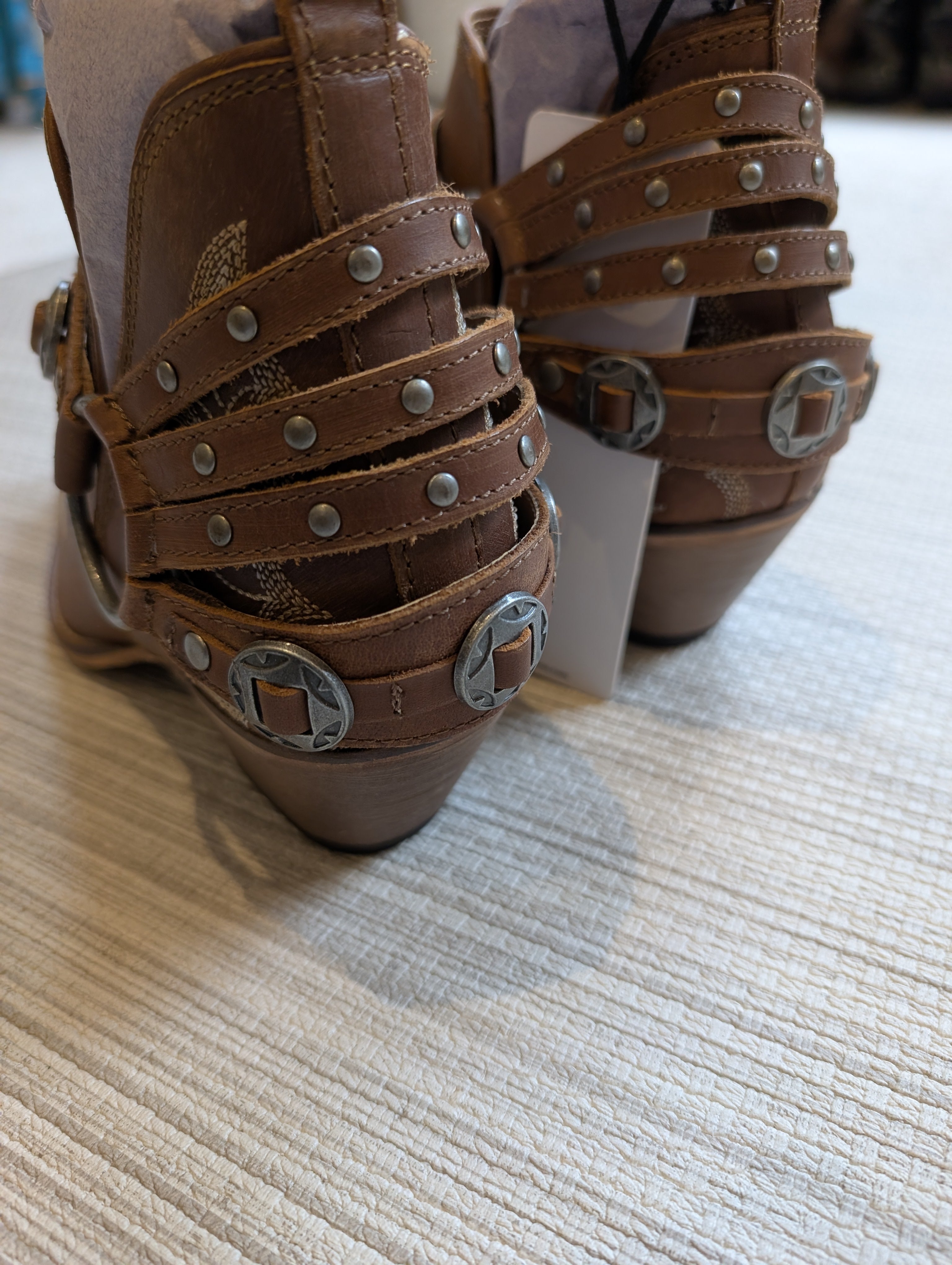 Size 5 Leather Ankle Boots