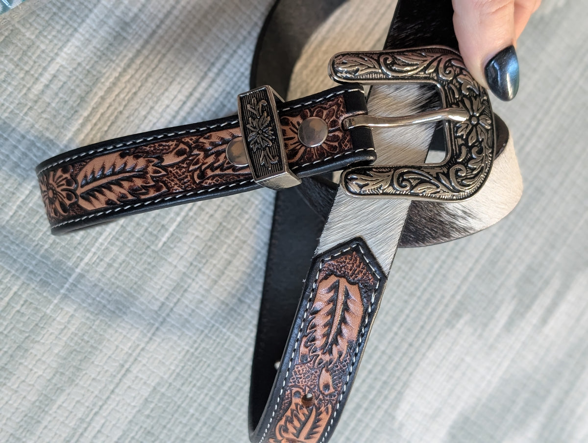XL leather Hide Waist Belt