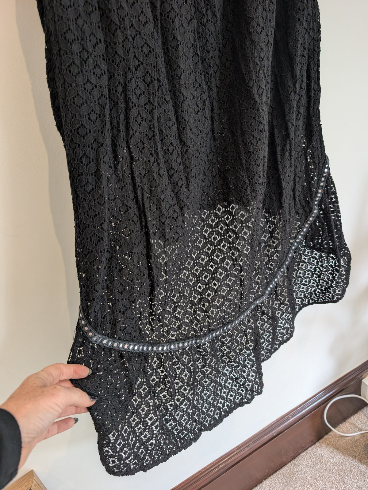 Black Lace Skirt (S)
