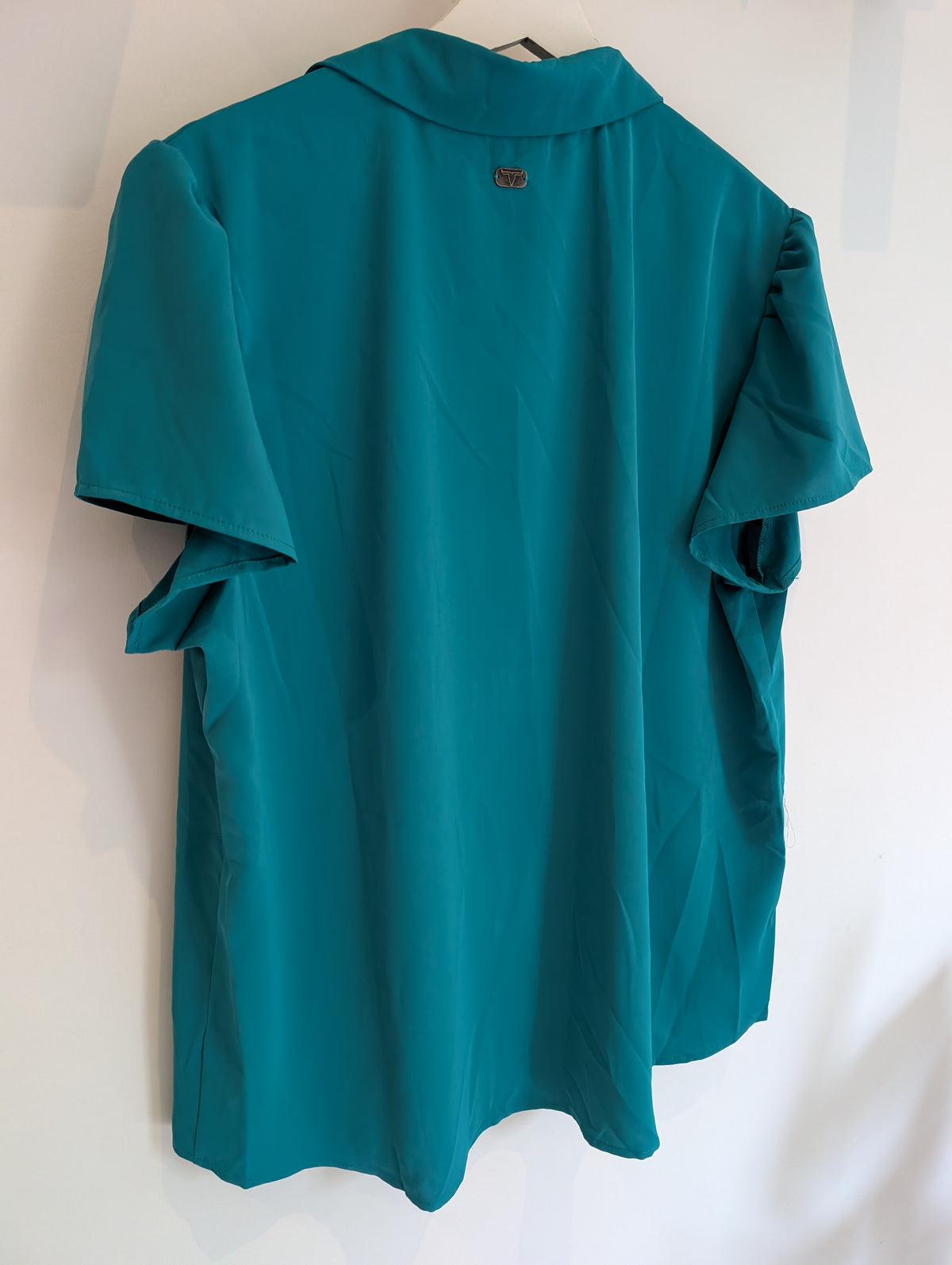 Teal Plus Size Blouse
