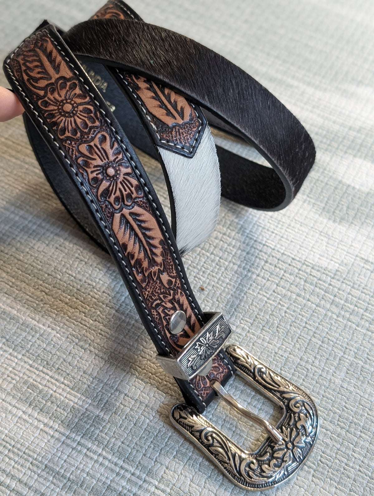 XL leather Hide Waist Belt