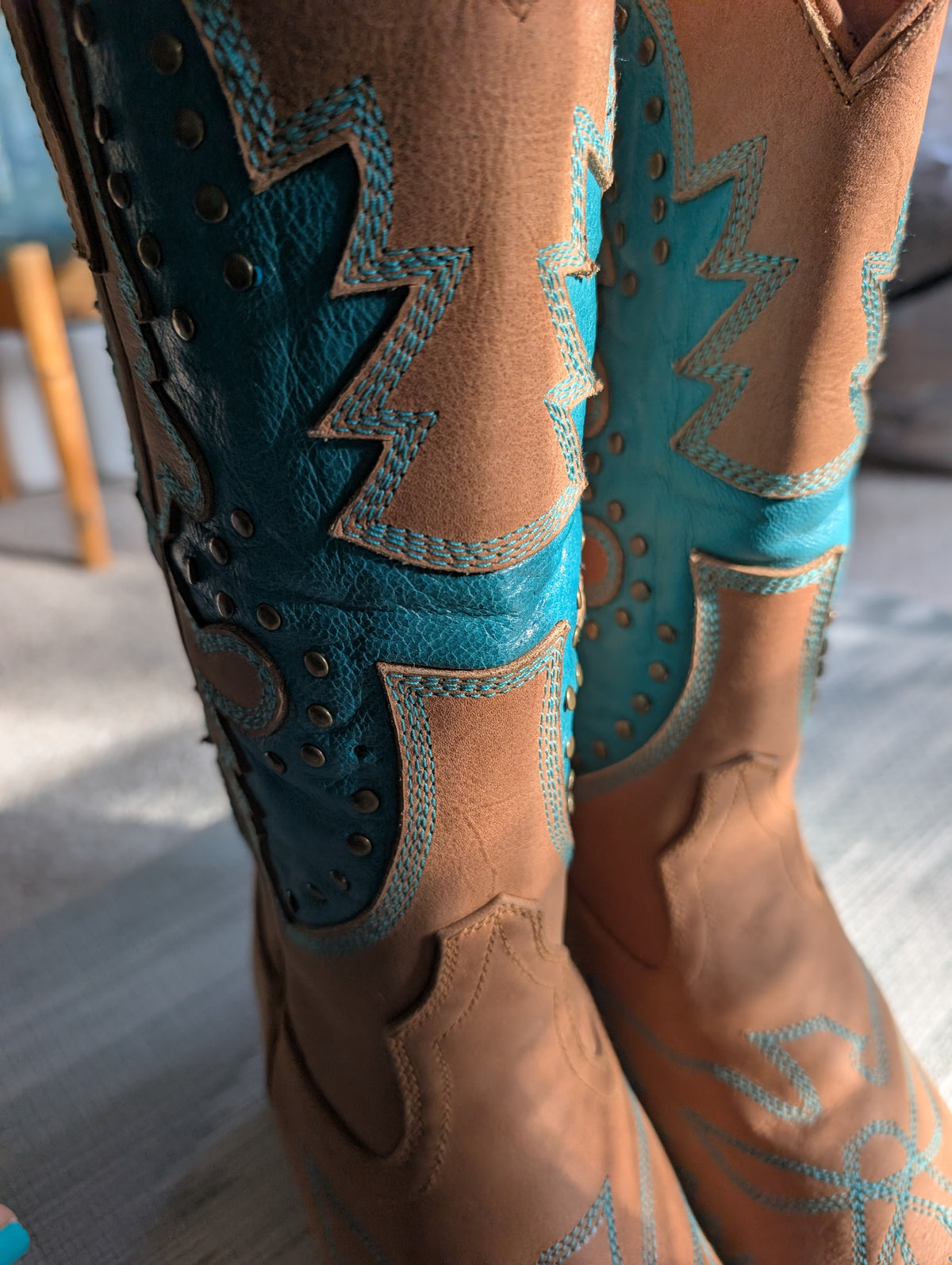 BB Exclusive Cowgirl Boots UK7
