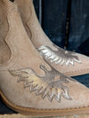Tan Eagle Ankle Boots