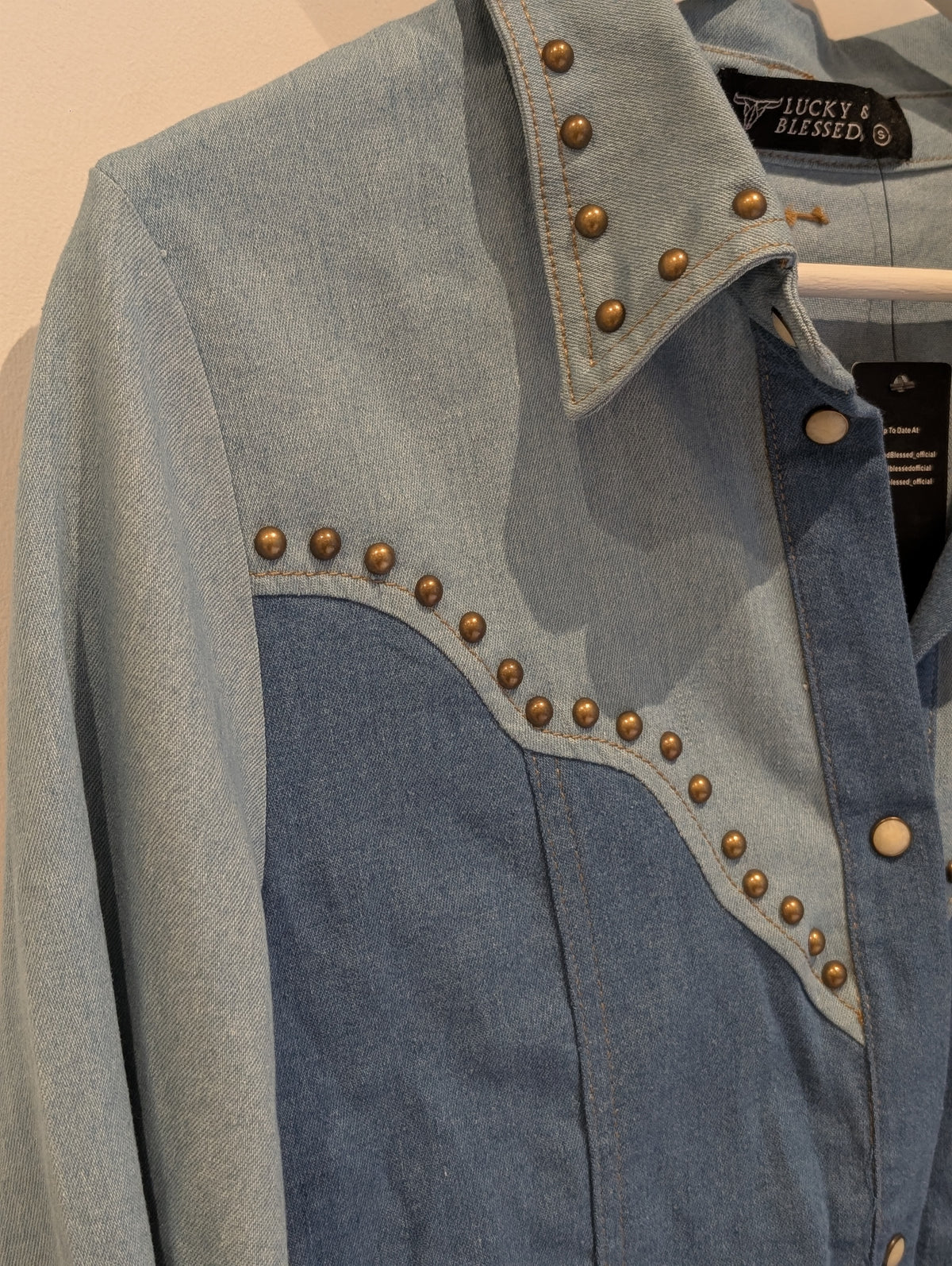 Two Tone Western Shirt