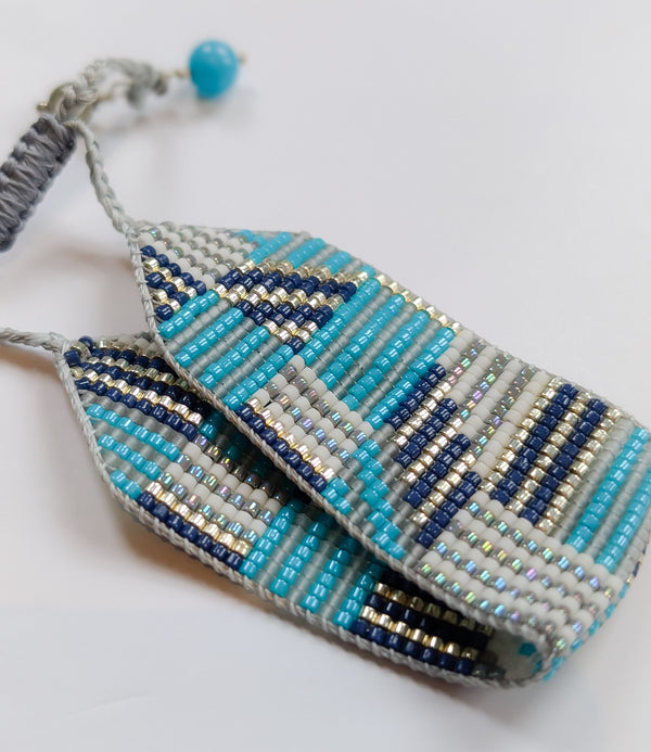 Woven Beaded Cuffs