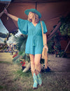 Turquoise Playsuit