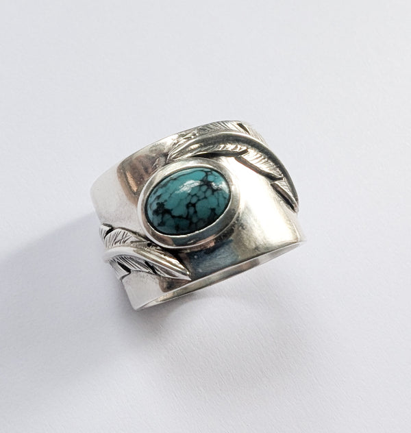 Sterling Turquoise Ring N