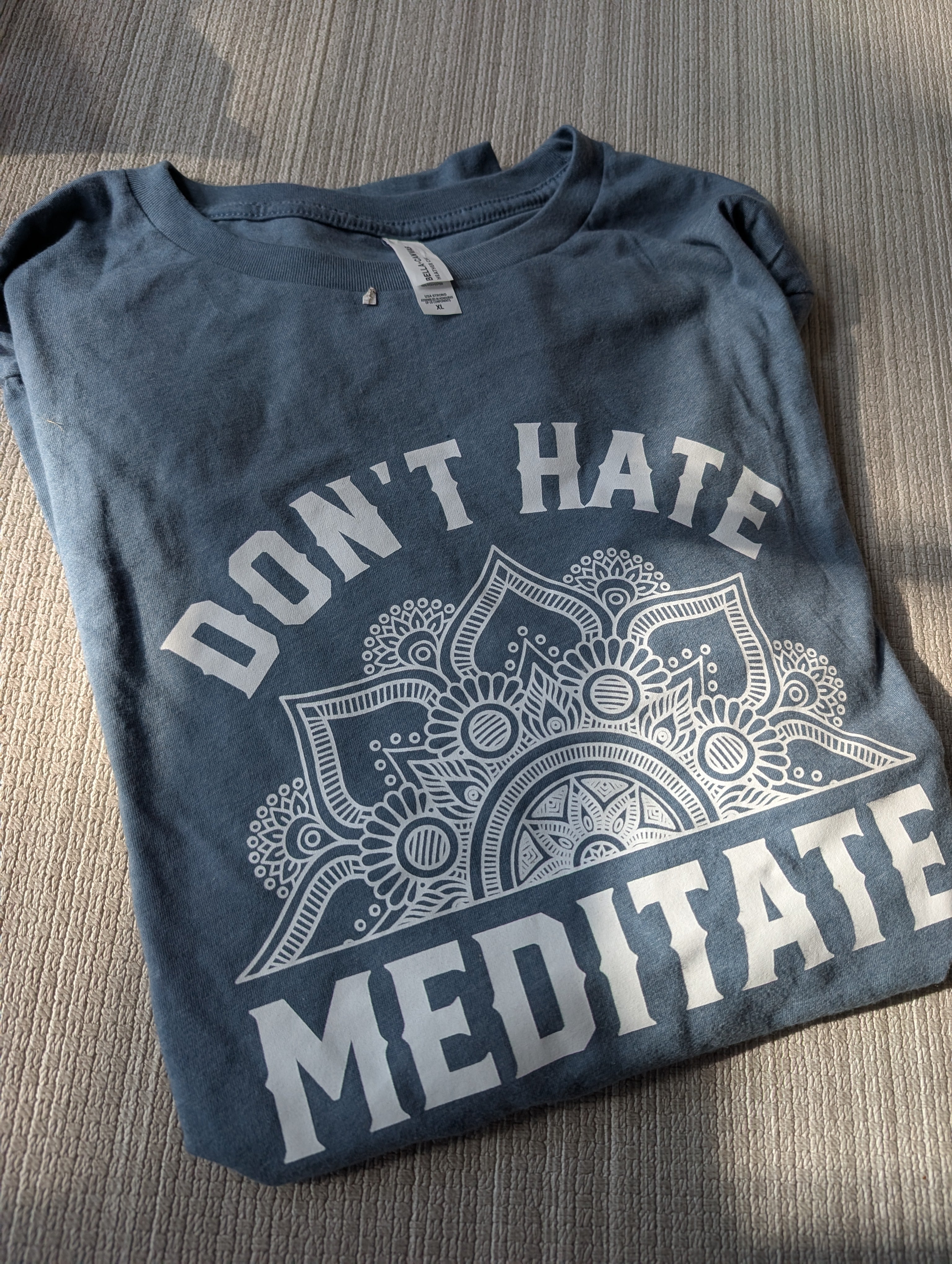 Meditate Tee XL