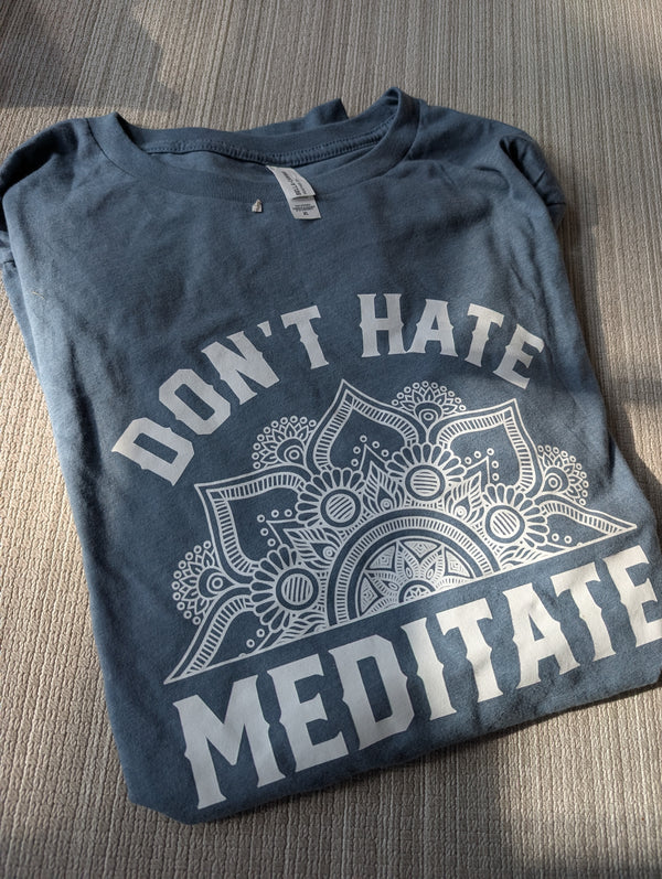 Meditate Tee XL