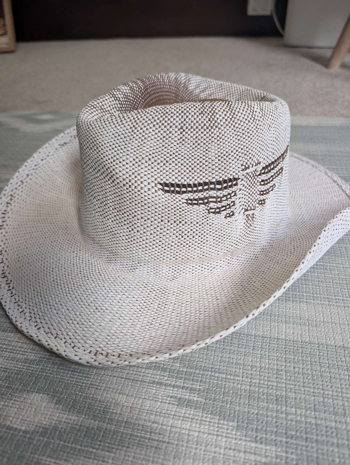 White Straw Hat
