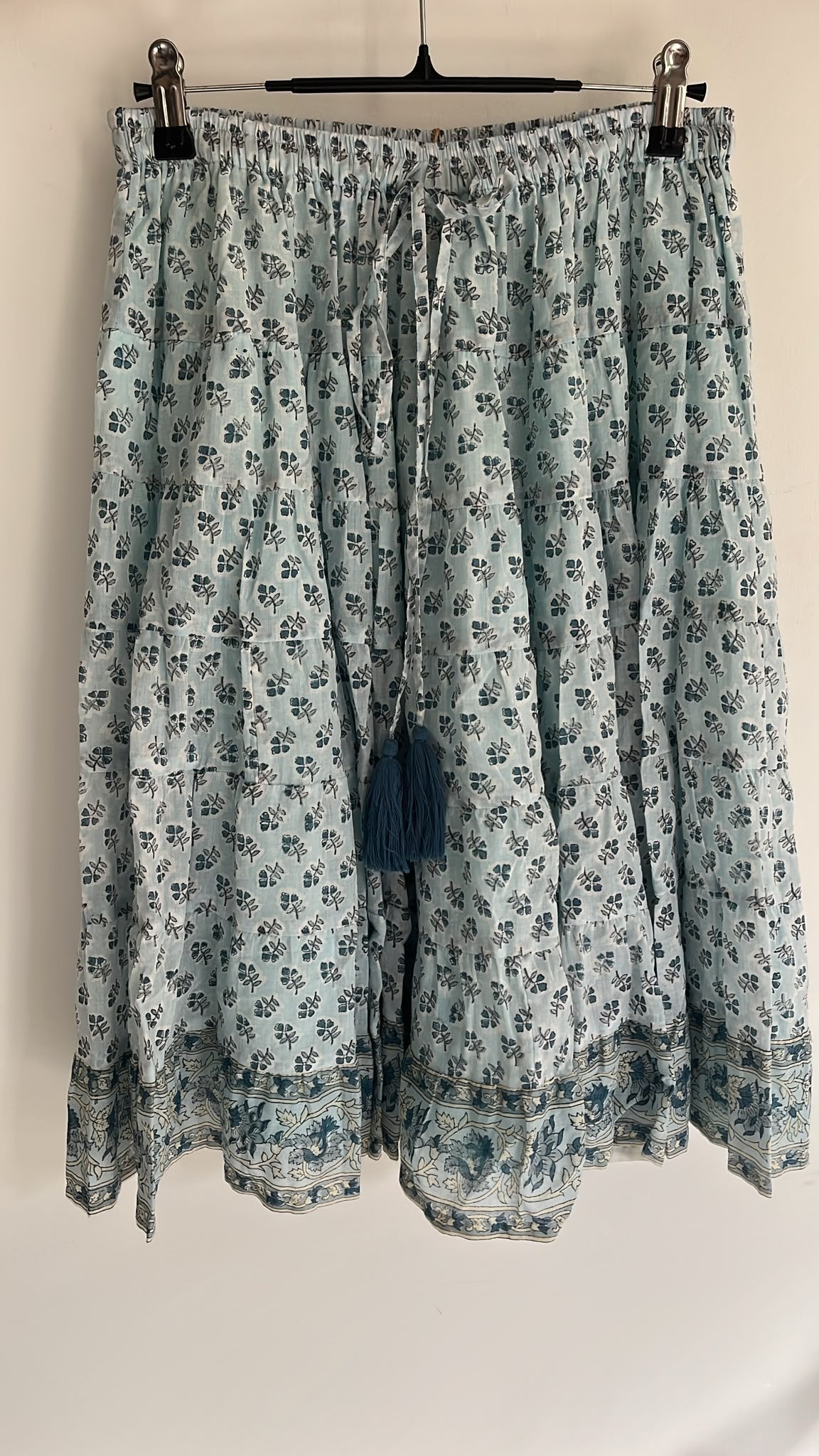Floral Cotton Print Skirt (L/XL)