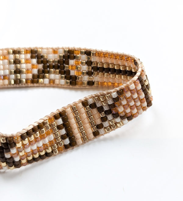 Woven Beaded Cuffs