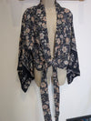 Navy Pink Kimono L