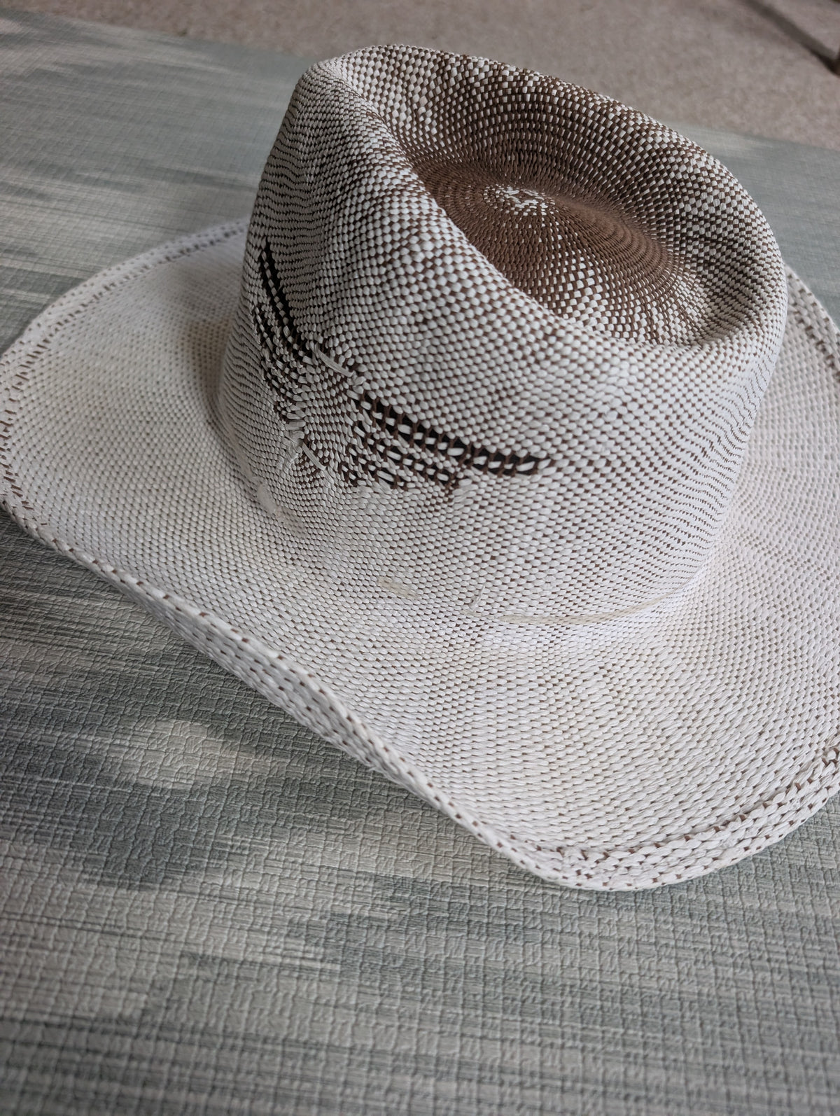 White Straw Hat