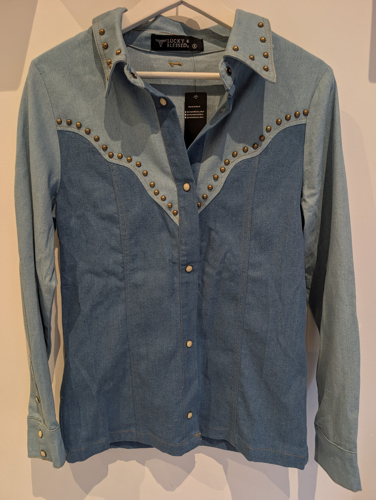 Two Tone Western Shirt