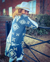 Western Button Cardigan - Boho Buffalo Accessories