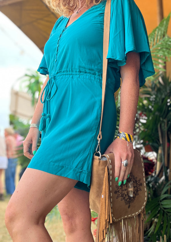 Turquoise Playsuit