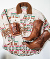 Rio Fringed Aztec Shacket