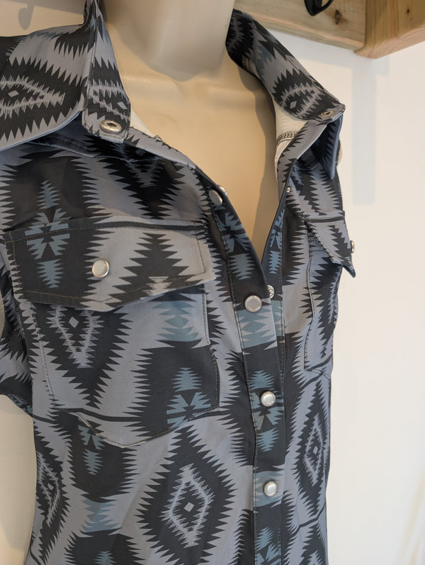 Aztec Sleeveless Dress 2XL