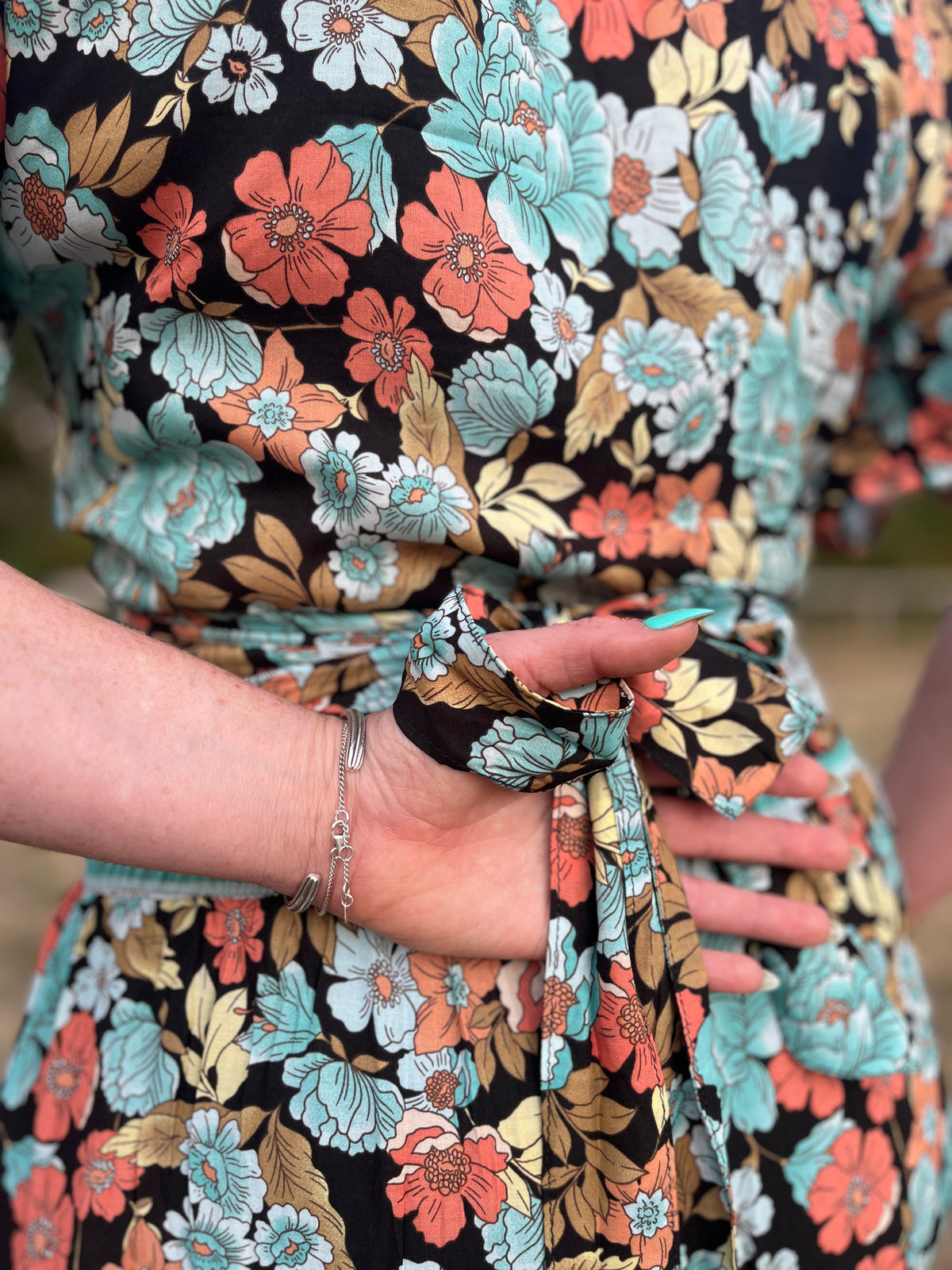 Peony Wrap Top - Boho Buffalo Accessories