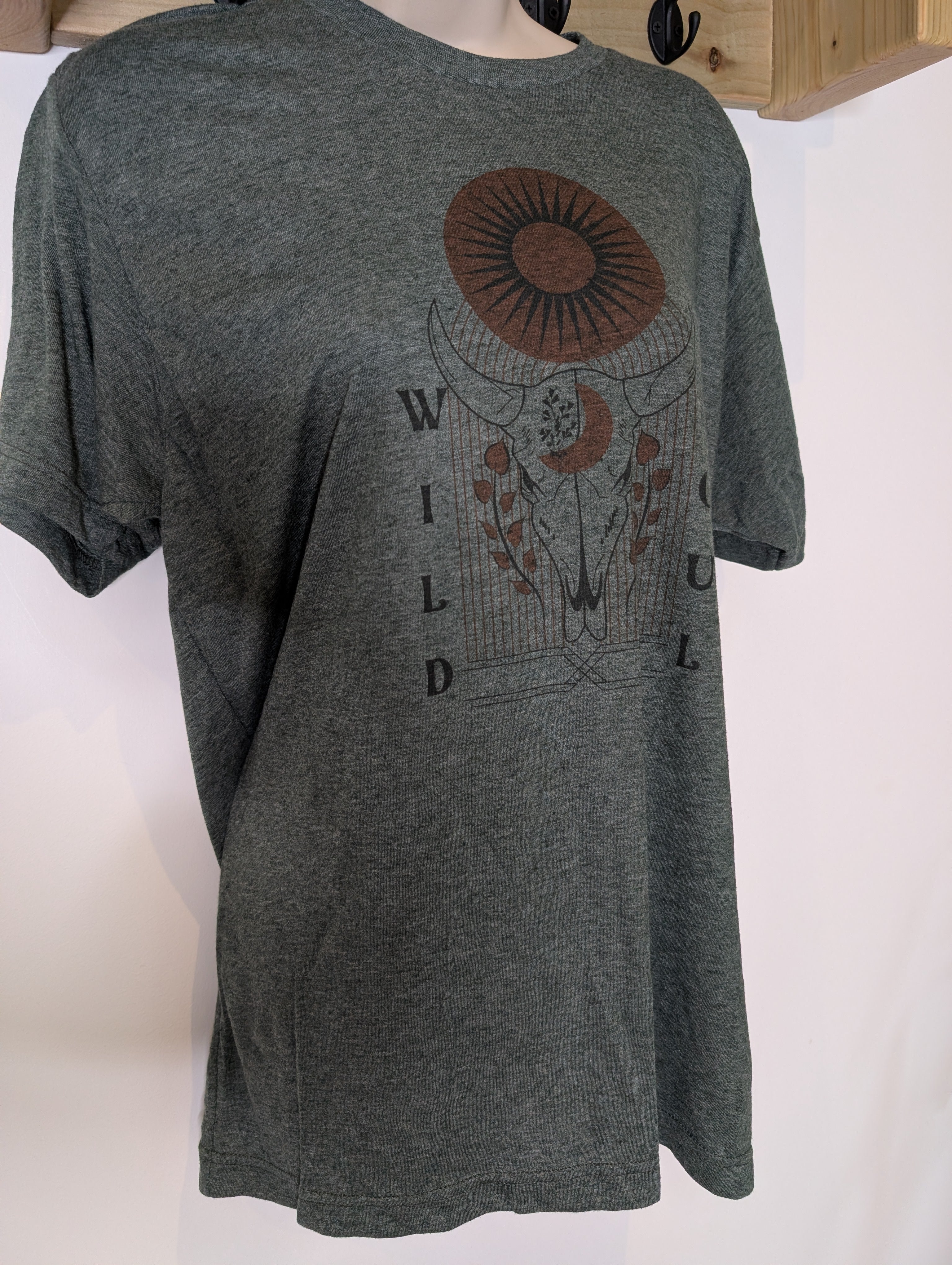 Wild Soul T-shirt Olive M