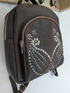 Leather Back Pack Studded
