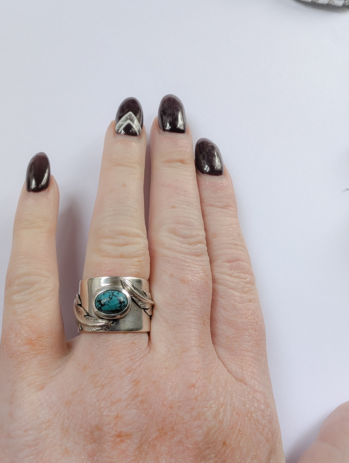 Sterling Turquoise Ring N