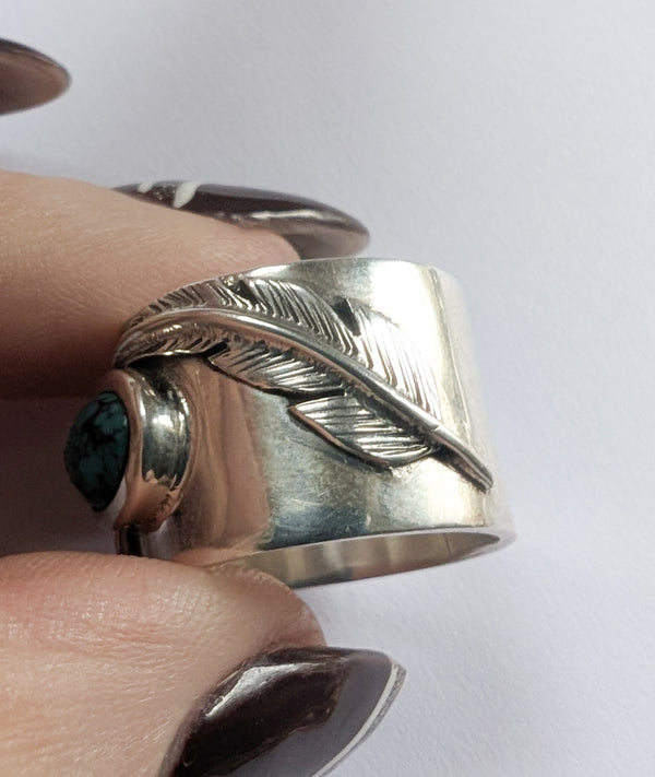 Sterling Turquoise Ring N