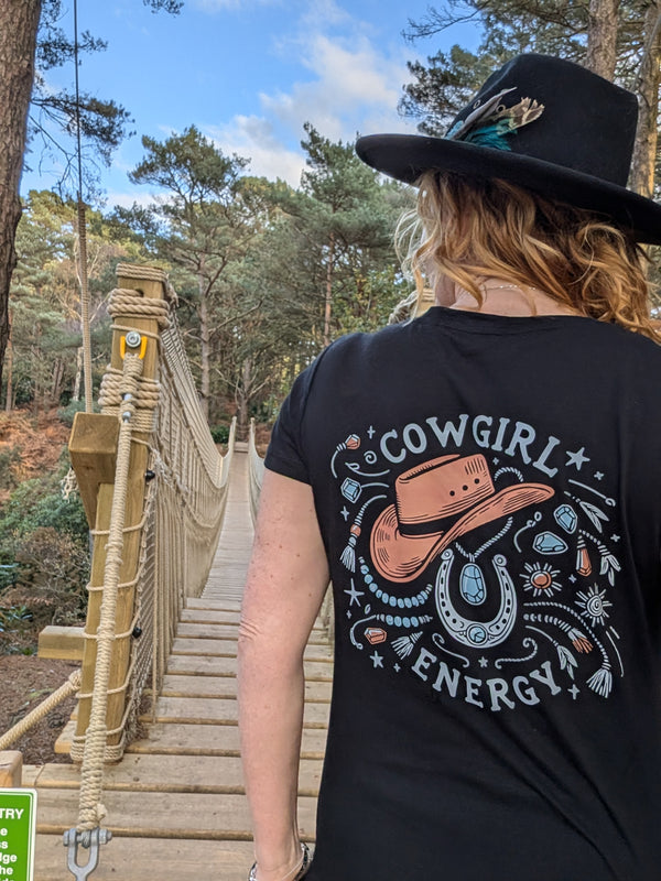 Cowgirl Energy Tee L