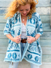 Soft Aztec Pattern Poncho