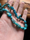 Arizona Turquoise Chip Long Necklace (one offs)