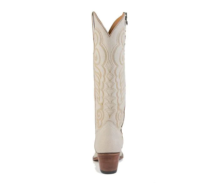 Tall Cream Cowgirl Boots - Boho Buffalo Accessories