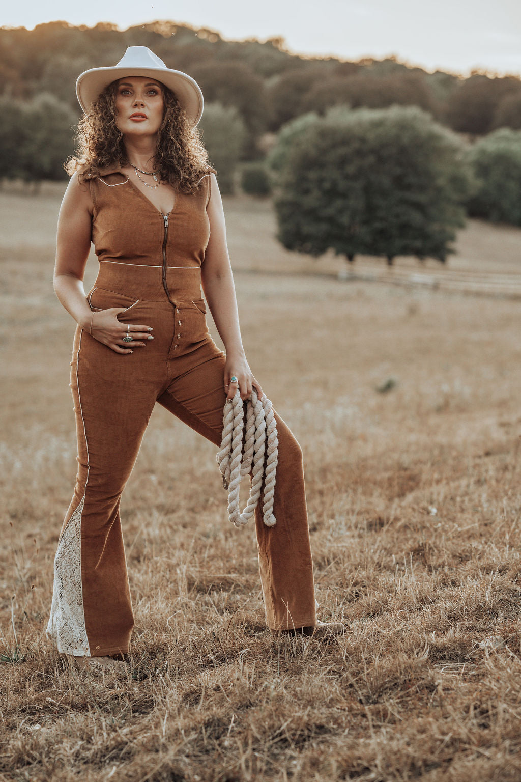'Honey Rider' Lace Flares