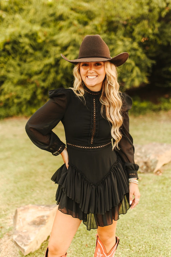 Black Skort Dress (S & XL Only)