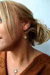 Silver Long Drop Earrings  - Various Colours - Boho Buffalo Accessories